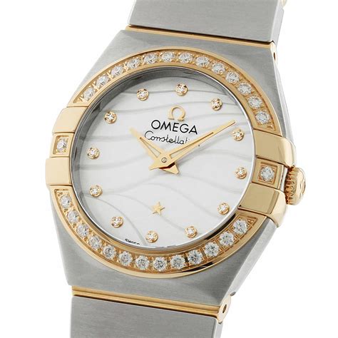 omega constellation ladies watch price|ladies omega constellation diamond bezel.